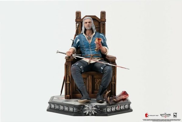 PURE ARTS The Witcher 3: Wild Hunt - Geralt 1:6 Scale Statue
