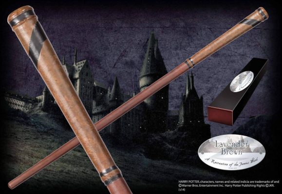 The Noble Collection Harry Potter Wand Lavendar Brown (Character-Edition)