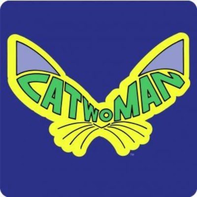 Hole In The Wall Batman Catwoman - Coaster