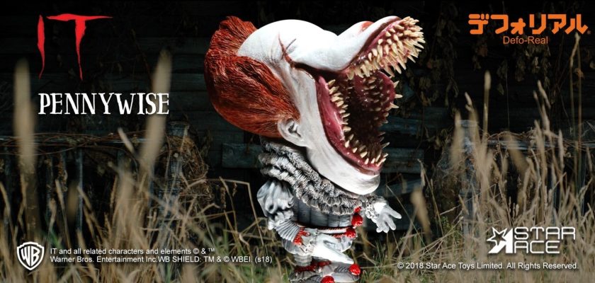 Star Ace IT 2017: Scary Pennywise Defo-Real Soft Vinyl Statue