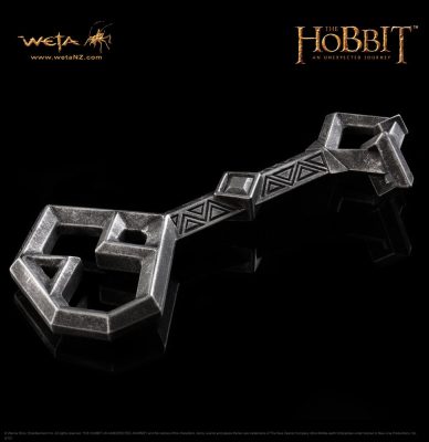Weta Workshop The Hobbit Replica 1/1 Key to Erebor 13 cm