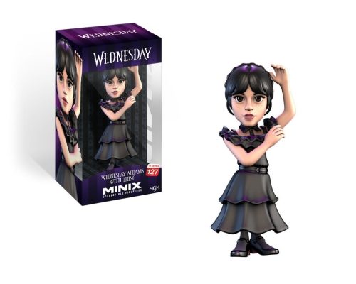 Minix Wednesday: Wave 4 - Wednesday Addams in Dress 5 inch PVC Figure