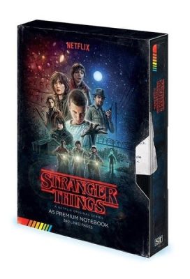 Hole In The Wall Stranger Things - VHS Premium A5 Notebook