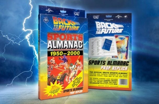 doctor collector Back to the Future: Sports Almanac Prop Replica