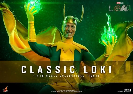 Hot toys Marvel: Loki - Classic Loki 1:6 Scale Figure