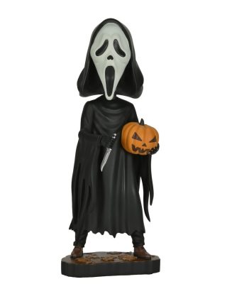 NECA Scream: Ghost Face with Pumpkin Head Knocker