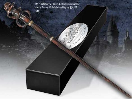 The Noble Collection Harry Potter : Death Eater wand (swirl)