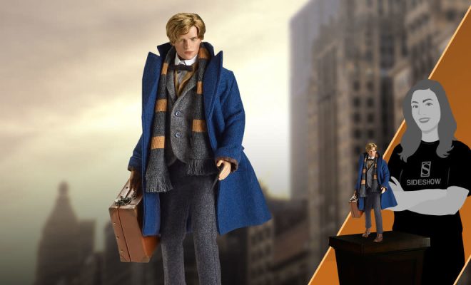 Sideshow Toys Harry Potter: Fantastic Beasts - Newt Scamander Doll