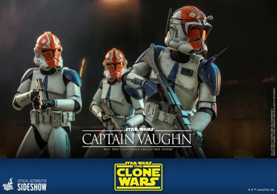 Hot toys Star Wars: The Clone Wars - Captain Vaughn 1:6 Scale Figure