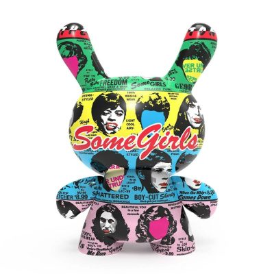Kidrobot The Rolling Stones: Some Girls Icon Dunny 8 inch Vinyl Art Figure