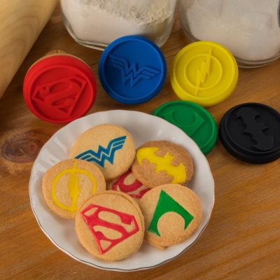 Cinereplicas DC Comics: Justice League - Set of 5 Logo Cookie Stamps
