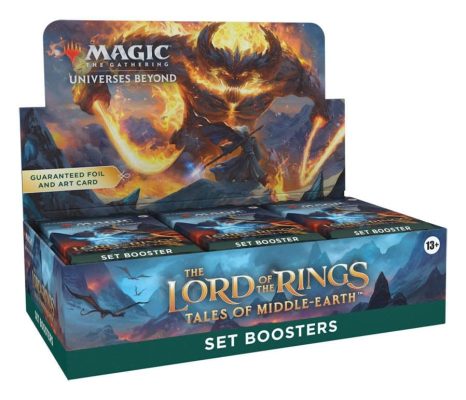 wizards of the coast Magic the Gathering The Lord of the Rings: Tales of Middle-earth Set Booster (Prix par pièce)