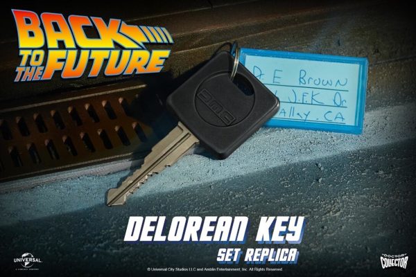 doctor collector Back to the Future: DeLorean Key Set Replica