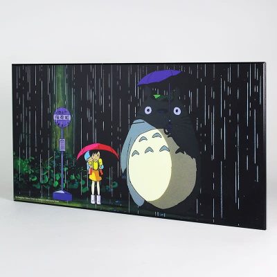 Studio Ghibli Mon Voisin Totoro: Panneau Bois - Arrêt de Bus