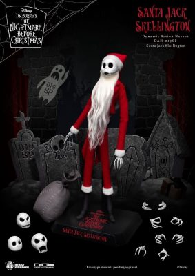 Beast Kingdom Nightmare Before Christmas: Santa Jack Skellington 1:9 Scale Figure