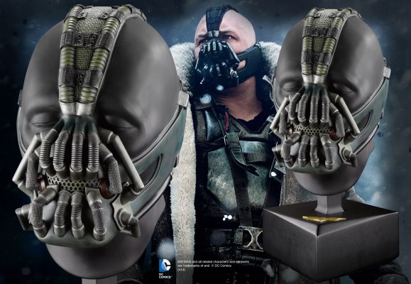The Noble Collection DC Comics: The Dark Knight Rises - Bane Special Edition Mask Replica