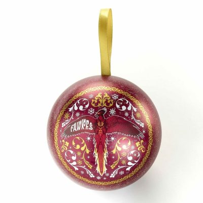 The Carat Shop Harry Potter: Fawkes Bauble with Fawkes Necklace