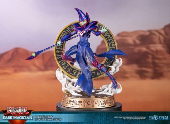 First 4 Figures Yu-Gi-Oh: Dark Magician Blue Variant PVC Statue