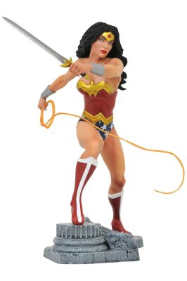 Diamond Select DC Gallery Wonder Woman Lasso Comic Fig