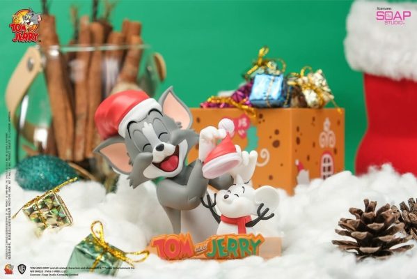 soap studios Tom and Jerry: Mysterious Box Series - Christmas Surprise PVC Statue