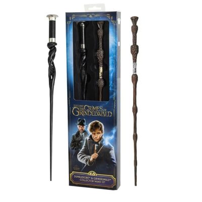 Noble Collection Fantastic Beasts 2 -  Dumbledore & Grindelwald Wands 2-Pack