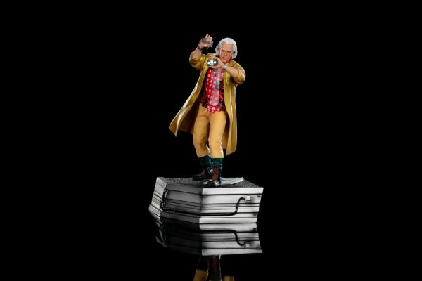 Iron Studios Back to the Future 2: Doc Brown in Alley 1:10 Scale Statue