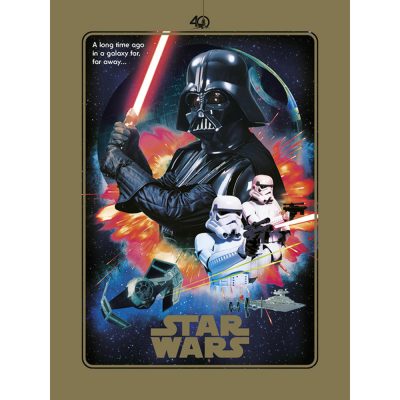 STARWARS Star Wars: Limited Art Print - 40 Anniversary Villains30x40cm