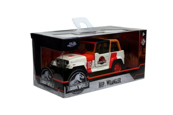 Simba Toys Jurassic World : Jeep Wrangler Véhicule à l'échelle 1:32