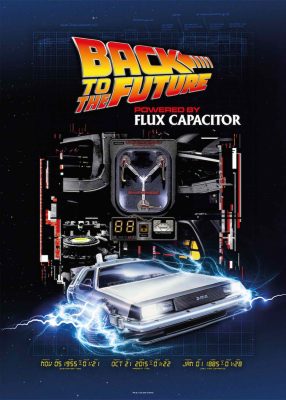 SD Toys Back To The Future: Powered By Flux Capacitor 1000 Piece Puzzle