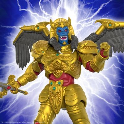 SUPER 7 Mighty Morphin' Power Rangers: Ultimates Wave 1 - Goldar 8 inch Action Figure