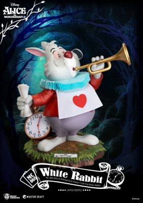 Beast Kingdom Disney: Alice in Wonderland - Master Craft White Rabbit Statue