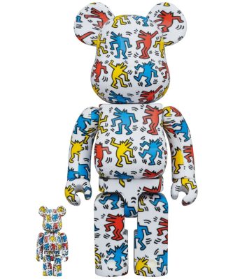 Medicom Toy Keith Haring: BE@RBRICK #9 100% & 400% Figure