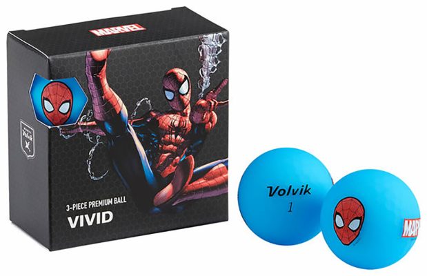 Hole In The Wall Spider-Man Golf Ball Set