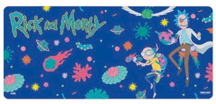 Hole In The Wall Rick And Morty XL Gaming Mat