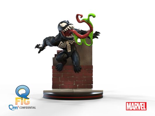 Quantum Mechanix Marvel: Venom Q-Fig Diorama