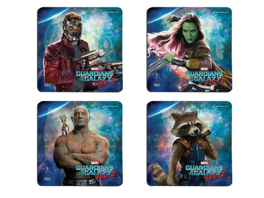 Guardians of the Galaxy 2: Guardians Hardboard Coaster Set