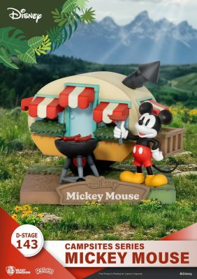 Beast Kingdom Disney: Campsites Series - Mickey Mouse PVC Diorama