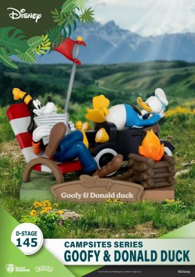 Beast Kingdom Disney: Campsites Series - Goofy & Donald Duck PVC Diorama