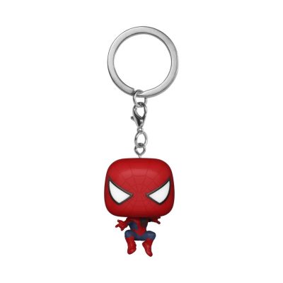 FUNKO Pocket Pop! Keychain: Spider-Man No Way Home - Leaping Friendly Neighborhood Spider-Man