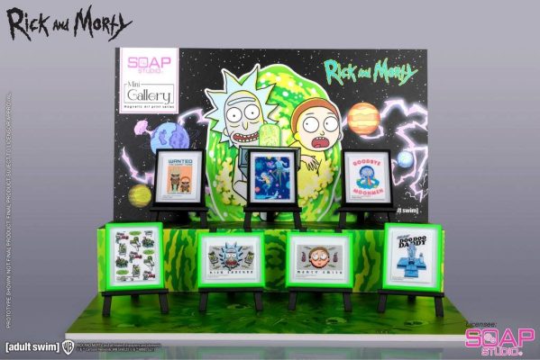soap studios Rick and Morty: Mini Gallery Series - Magnetic Art Print (Price per Piece)