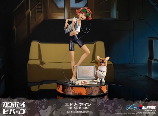 First 4 Figures Cowboy Bebop: Ed And Ein Statue