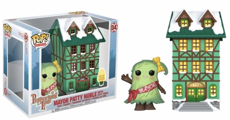 FUNKO Pop! Town: Christmas Mayor Patty Noble with City Hall