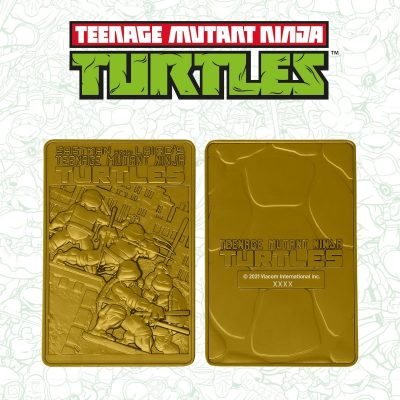 Fanattik Teenage Mutant Ninja Turtles: First Comic 24k Gold Plated Ingot