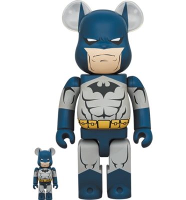 Medicom Toy DC Comics: Bearbrick - Batman Hush Version 100% and 400% Figure