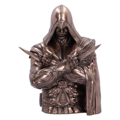 Nemesis Now Assassin's Creed: Ezio Bronze Bust with Storage