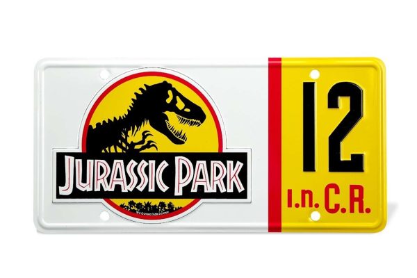 doctor collector Jurassic Park: Dennis Nedry License Plate Replica