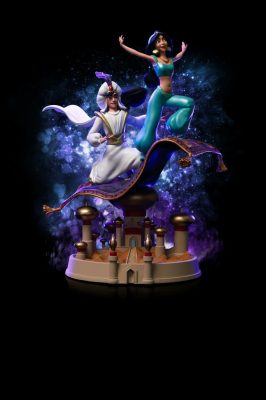 Iron Studios Disney: Aladdin and Jasmine 1:10 Scale Statue