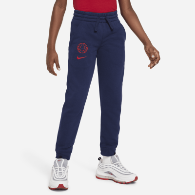 Pantalon de jogging en molleton Nike Football Paris Saint-Germain Club pour ado (garçon) - Bleu