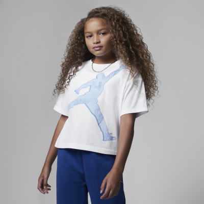 Tee-shirt à logo imprimé Essentials Jordan pour Enfant plus âgé - Blanc