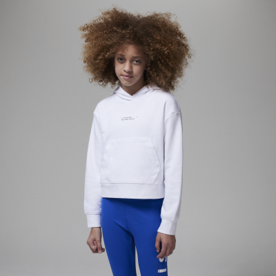 Sweat à capuche en tissu Fleece Paris Saint-Germain Jordan pour Enfant plus âgé - Blanc
